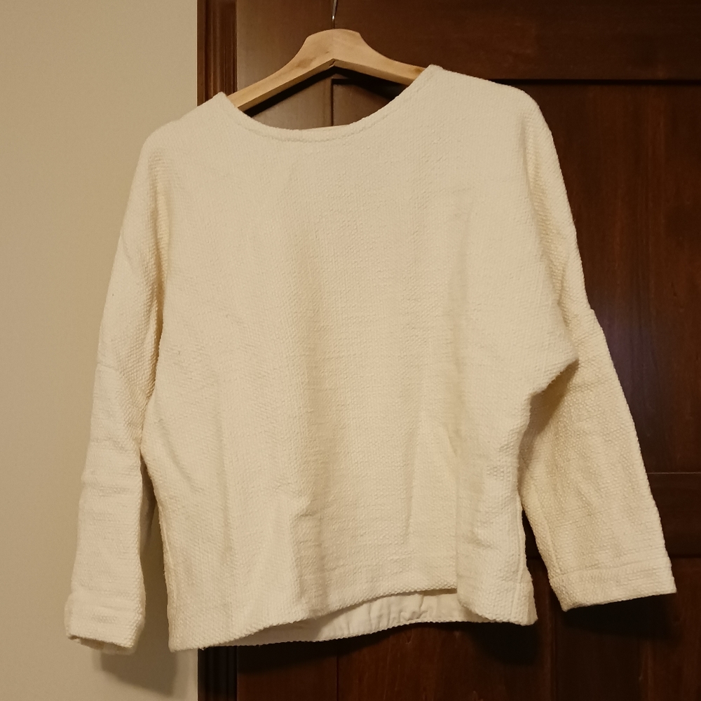 Jamie and the Jones heavyweight t xs cream - Picture 3 of 4